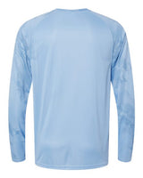 Paragon 228 Cabo Camo Performance Long Sleeve T-Shirt #color_Blue Mist