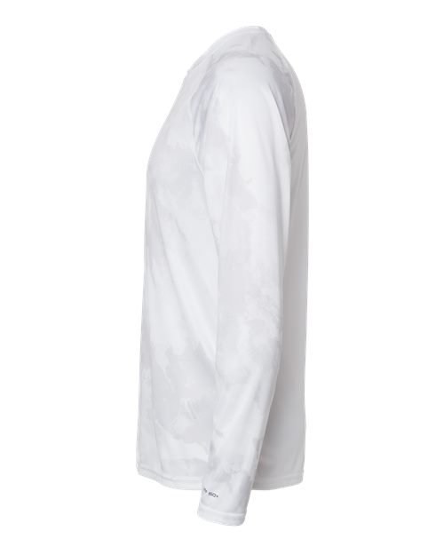 Paragon 228 Cabo Camo Performance Long Sleeve T-Shirt #color_White