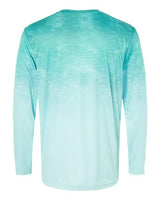 Paragon 229 Montauk Oceanic Fade Performance Long Sleeve T-Shirt #color_Aqua Fade