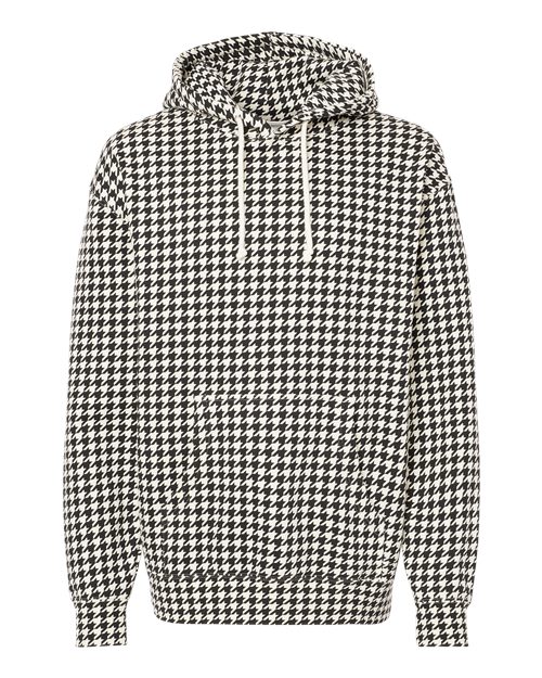 Independent Trading Co. IND4000 Heavyweight Hooded Sweatshirt #color_Houndstooth