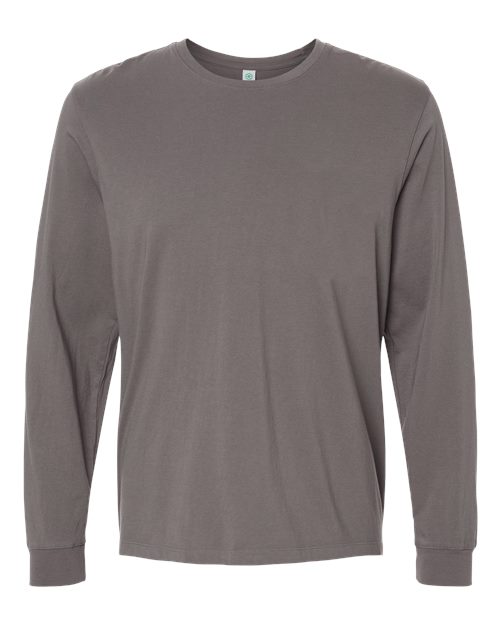 SoftShirts 420 Organic Long Sleeve T-Shirt #color_Graphite
