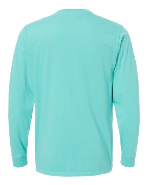 SoftShirts 420 Organic Long Sleeve T-Shirt #color_Seafoam