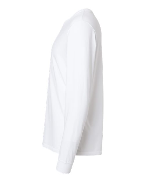 SoftShirts 420 Organic Long Sleeve T-Shirt #color_White