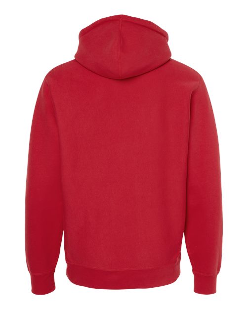 Independent Trading Co. IND5000P Legend - Premium Heavyweight Cross-Grain Hooded Sweatshirt #color_Red