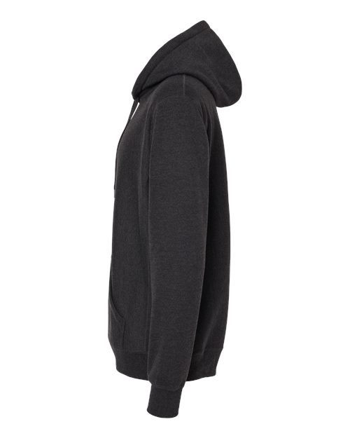 Independent Trading Co. IND5000P Legend - Premium Heavyweight Cross-Grain Hooded Sweatshirt #color_Charcoal Heather