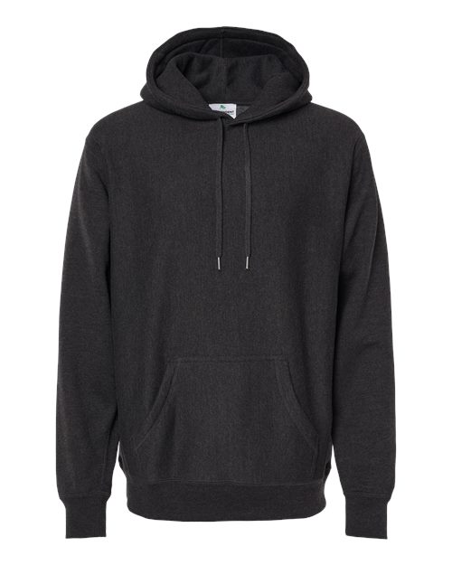 Independent Trading Co. IND5000P Legend - Premium Heavyweight Cross-Grain Hooded Sweatshirt #color_Charcoal Heather