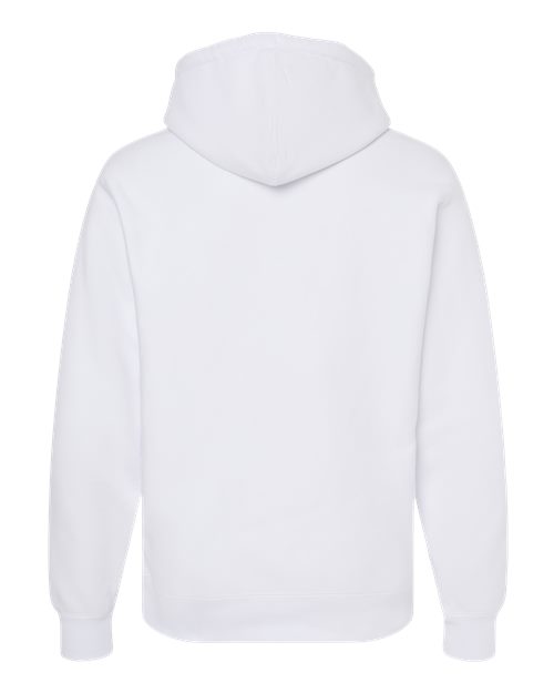 Independent Trading Co. IND5000P Legend - Premium Heavyweight Cross-Grain Hooded Sweatshirt #color_White