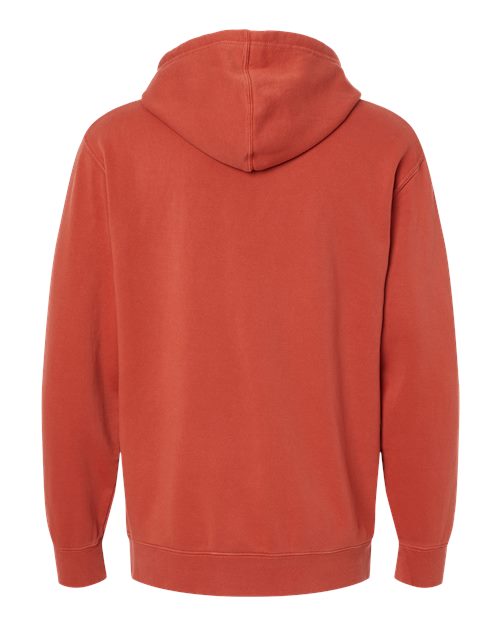 Independent Trading Co. PRM4500 Midweight Pigment-Dyed Hooded Sweatshirt #color_Pigment Amber