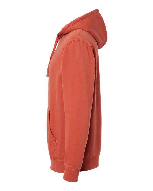 Independent Trading Co. PRM4500 Midweight Pigment-Dyed Hooded Sweatshirt #color_Pigment Amber