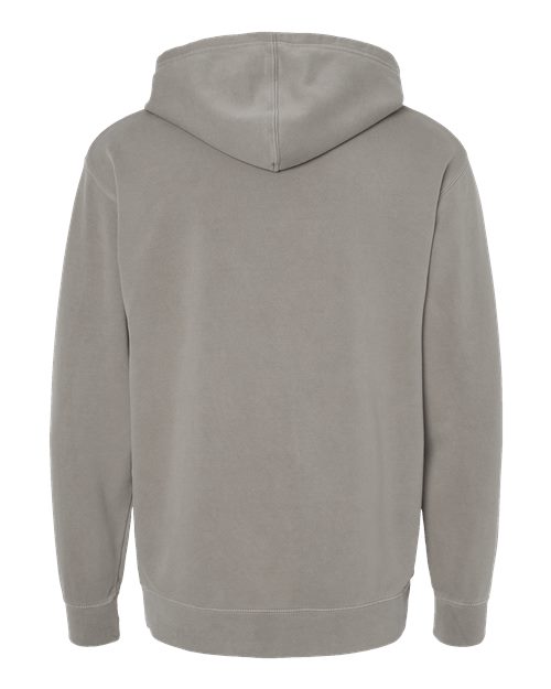 Independent Trading Co. PRM4500 Midweight Pigment-Dyed Hooded Sweatshirt #color_Pigment Cement