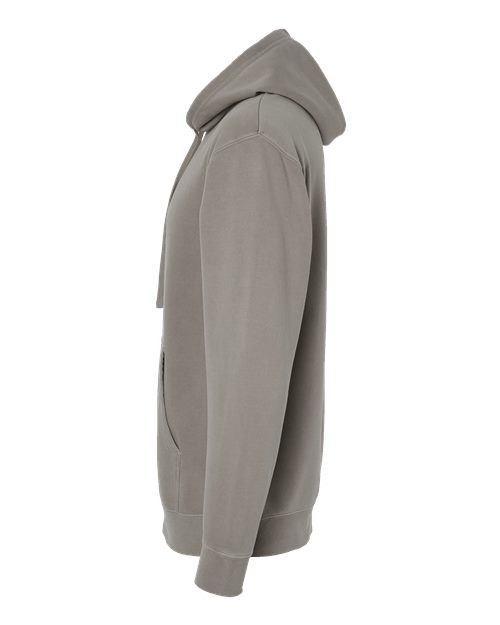 Independent Trading Co. PRM4500 Midweight Pigment-Dyed Hooded Sweatshirt #color_Pigment Cement