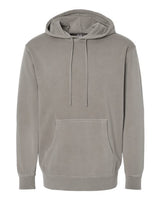 Independent Trading Co. PRM4500 Midweight Pigment-Dyed Hooded Sweatshirt #color_Pigment Cement