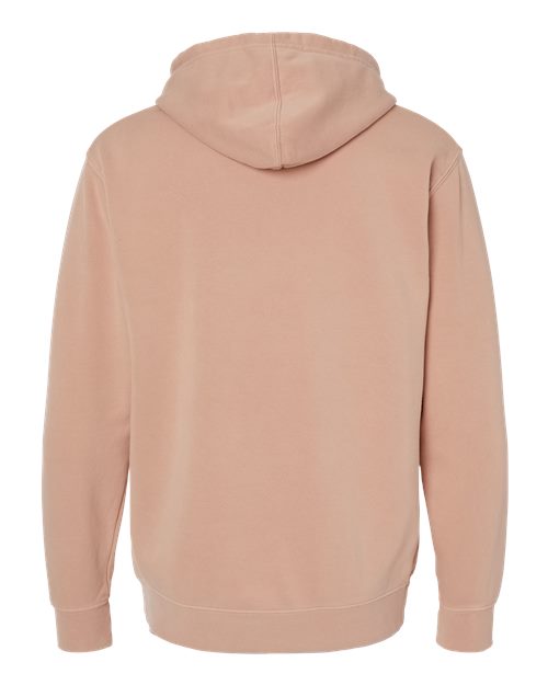 Independent Trading Co. PRM4500 Midweight Pigment-Dyed Hooded Sweatshirt #color_Pigment Dusty Pink