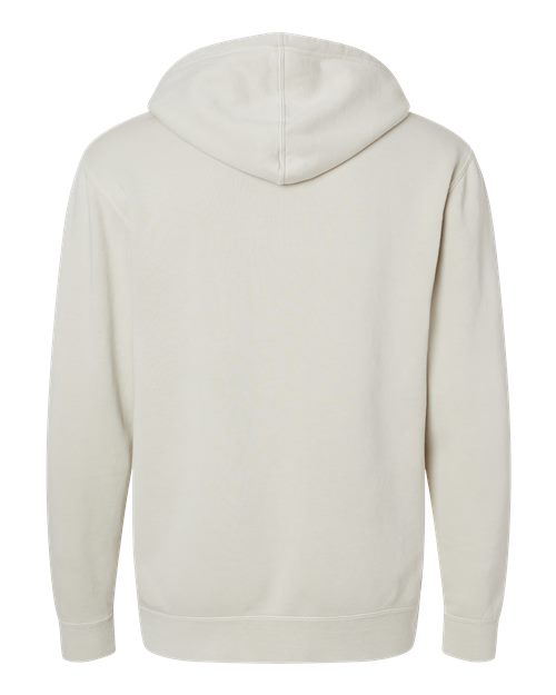 Independent Trading Co. PRM4500 Midweight Pigment-Dyed Hooded Sweatshirt #color_Pigment Ivory