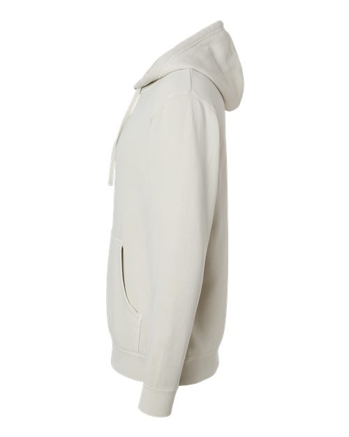 Independent Trading Co. PRM4500 Midweight Pigment-Dyed Hooded Sweatshirt #color_Pigment Ivory