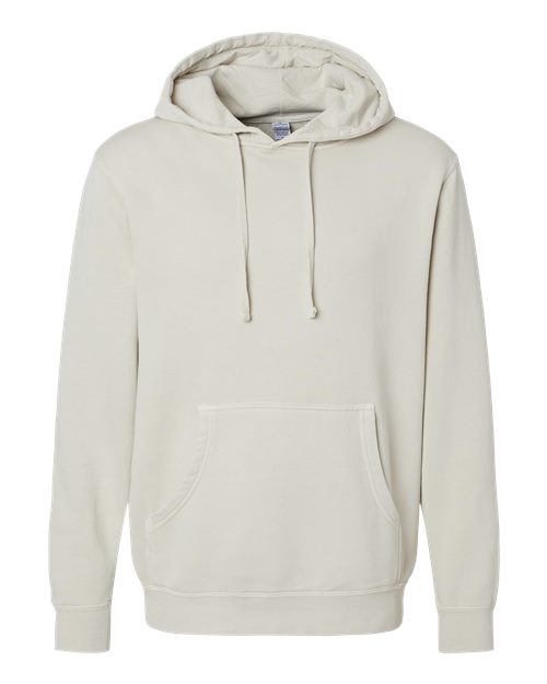 Independent Trading Co. PRM4500 Midweight Pigment-Dyed Hooded Sweatshirt #color_Pigment Ivory