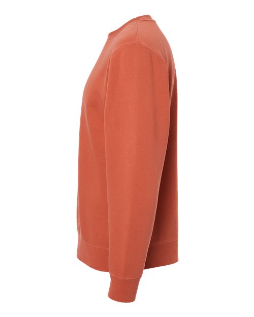 Independent Trading Co. PRM3500 Midweight Pigment-Dyed Crewneck Sweatshirt #color_Pigment Amber