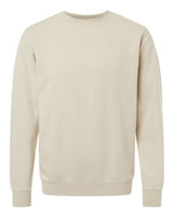 Independent Trading Co. PRM3500 Midweight Pigment-Dyed Crewneck Sweatshirt #color_Pigment Ivory