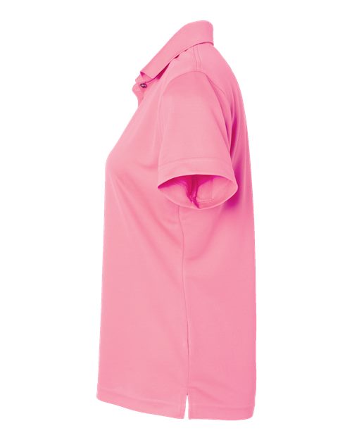 Paragon 104 Women's Saratoga Performance Mini Mesh Polo #color_Charity Pink