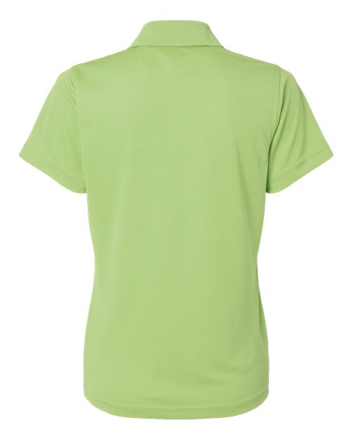 Paragon 104 Women's Saratoga Performance Mini Mesh Polo #color_Kiwi