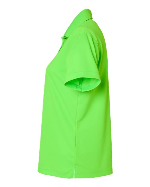 Paragon 104 Women's Saratoga Performance Mini Mesh Polo #color_Neon Lime