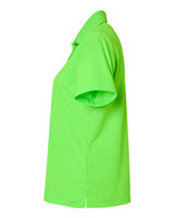 Paragon 104 Women's Saratoga Performance Mini Mesh Polo #color_Neon Lime