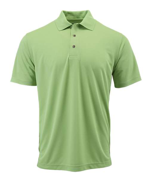 Paragon 108Y Youth Saratoga Performance Mini Mesh Polo #color_Kiwi