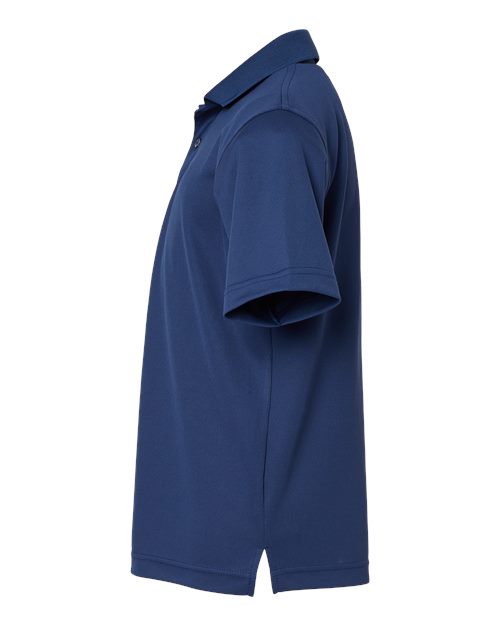 Paragon 108Y Youth Saratoga Performance Mini Mesh Polo #color_Navy