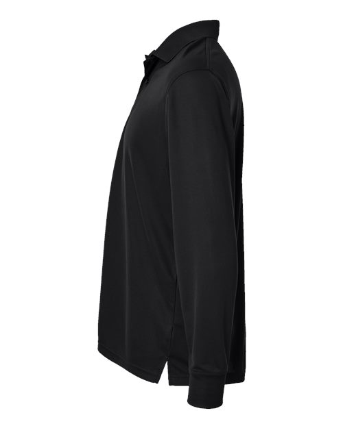 Paragon 110Pa Prescott Long Sleeve Polo #color_Black