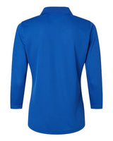 Paragon 120 Women's Lady Palm Three-Quarter Sleeve Polo #color_Royal