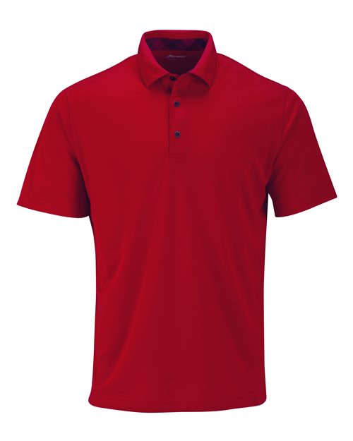 Paragon 150 Memphis Sueded Polo #color_Red