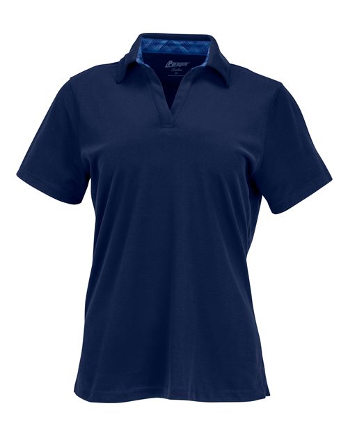Paragon 151 Women's Memphis Sueded Polo #color_Navy
