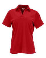 Paragon 151 Women's Memphis Sueded Polo #color_Red