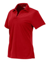 Paragon 151 Women's Memphis Sueded Polo #color_Red