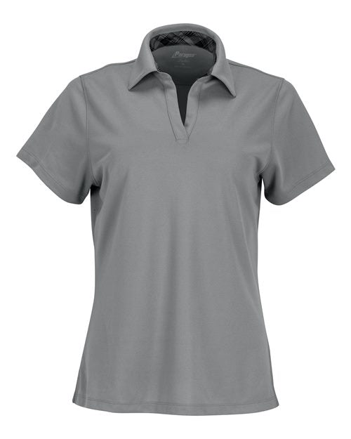 Paragon 151 Women's Memphis Sueded Polo #color_Steel