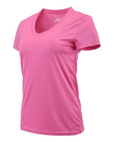 Paragon 203 Women's Vera V-Neck T-Shirt #color_Neon Pink
