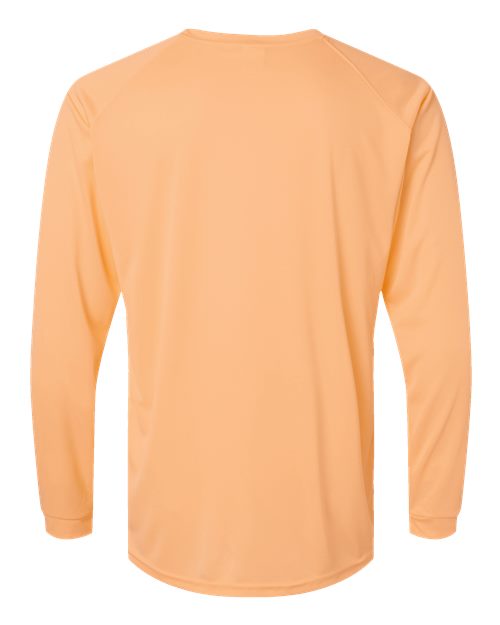Paragon 210 Long Islander Performance Long Sleeve T-Shirt #color_Coral