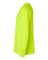 Paragon 210 Long Islander Performance Long Sleeve T-Shirt #color_Safety Green