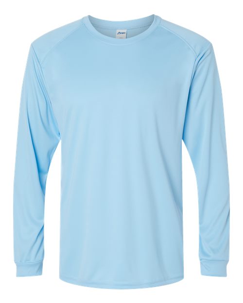 Paragon 210 Long Islander Performance Long Sleeve T-Shirt #color_Blue Mist