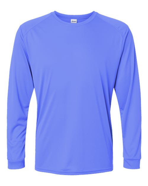 Paragon 210 Long Islander Performance Long Sleeve T-Shirt #color_Bimini Blue