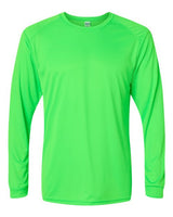 Paragon 210 Long Islander Performance Long Sleeve T-Shirt #color_Neon Lime