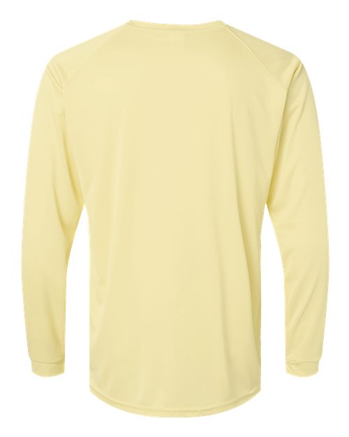 Paragon 210 Long Islander Performance Long Sleeve T-Shirt #color_Pale Yellow