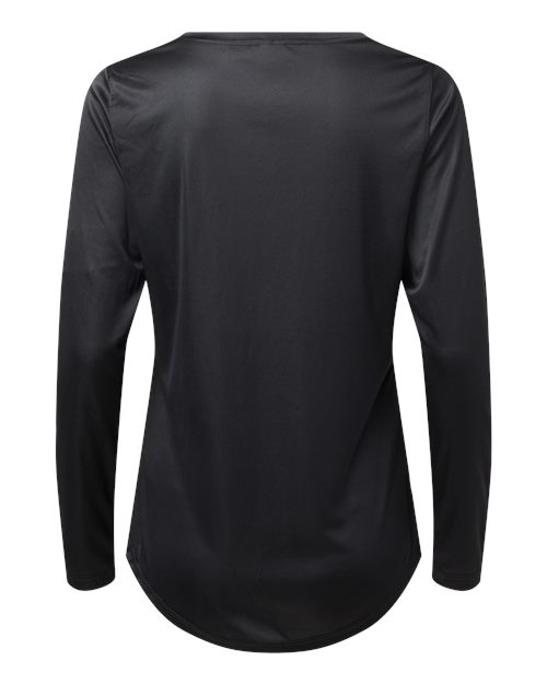 Paragon 214P Women's Long Islander Performance Long Sleeve T-Shirt #color_Black