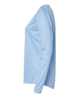 Paragon 214P Women's Long Islander Performance Long Sleeve T-Shirt #color_Blue Mist