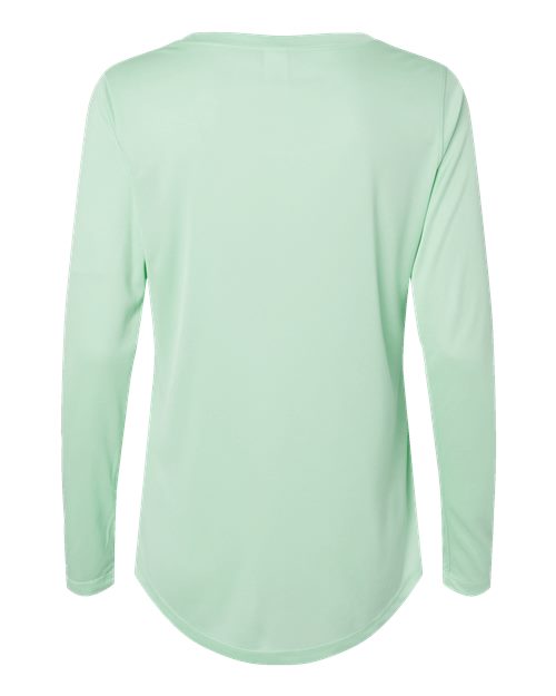 Paragon 214P Women's Long Islander Performance Long Sleeve T-Shirt #color_Mint Green