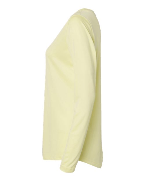 Paragon 214P Women's Long Islander Performance Long Sleeve T-Shirt #color_Pale Yellow