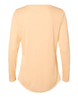 Paragon 214P Women's Long Islander Performance Long Sleeve T-Shirt #color_Peach