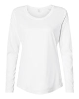 Paragon 214P Women's Long Islander Performance Long Sleeve T-Shirt #color_White