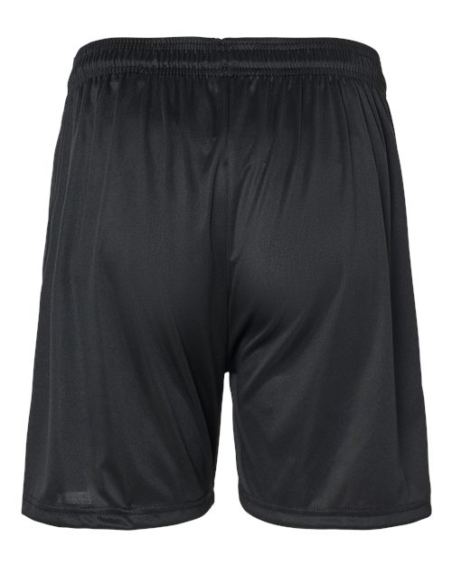 "Badger 4146 B-Core 5" Pocketed Shorts #color_Black"