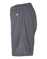 "Badger 4146 B-Core 5" Pocketed Shorts #color_Graphite"